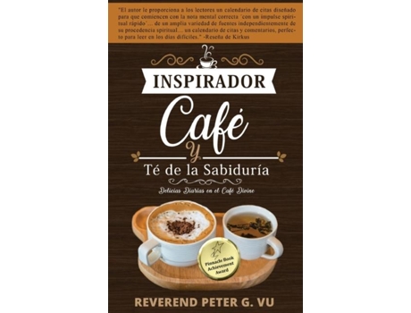 Livro Café Inspirador Y Te De La Sabiduría Delicias Diarias En La Cafetería Divine De Vu, Peter Et Al. (inglês)
