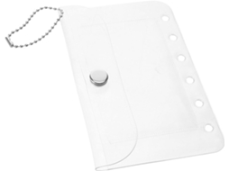 Classe A7 A 6 Anneaux Pochettes Pvc Transparentes - Cartes Em Plástico Para Fotos E Cartões - Porta