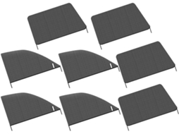 Tela Mosquiteira Para Janela De Carro, Proteção Solar E Anti-mosquito.