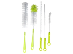 Escova de Limpeza 5pcs com Cabo Longo para Garrafas com S/MARCA