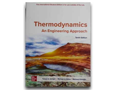 Livro Thermodynamics An Engineering Approach Ise De Michael A Boles Yunus A Cengel (inglês)