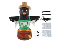 Pato Inflável com Led LAXISCREED para Decoração de Outono