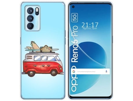 Capa Oppo Reno 6 Pro 5G TUMUNDOSMARTPHONE Desenhos Multicor