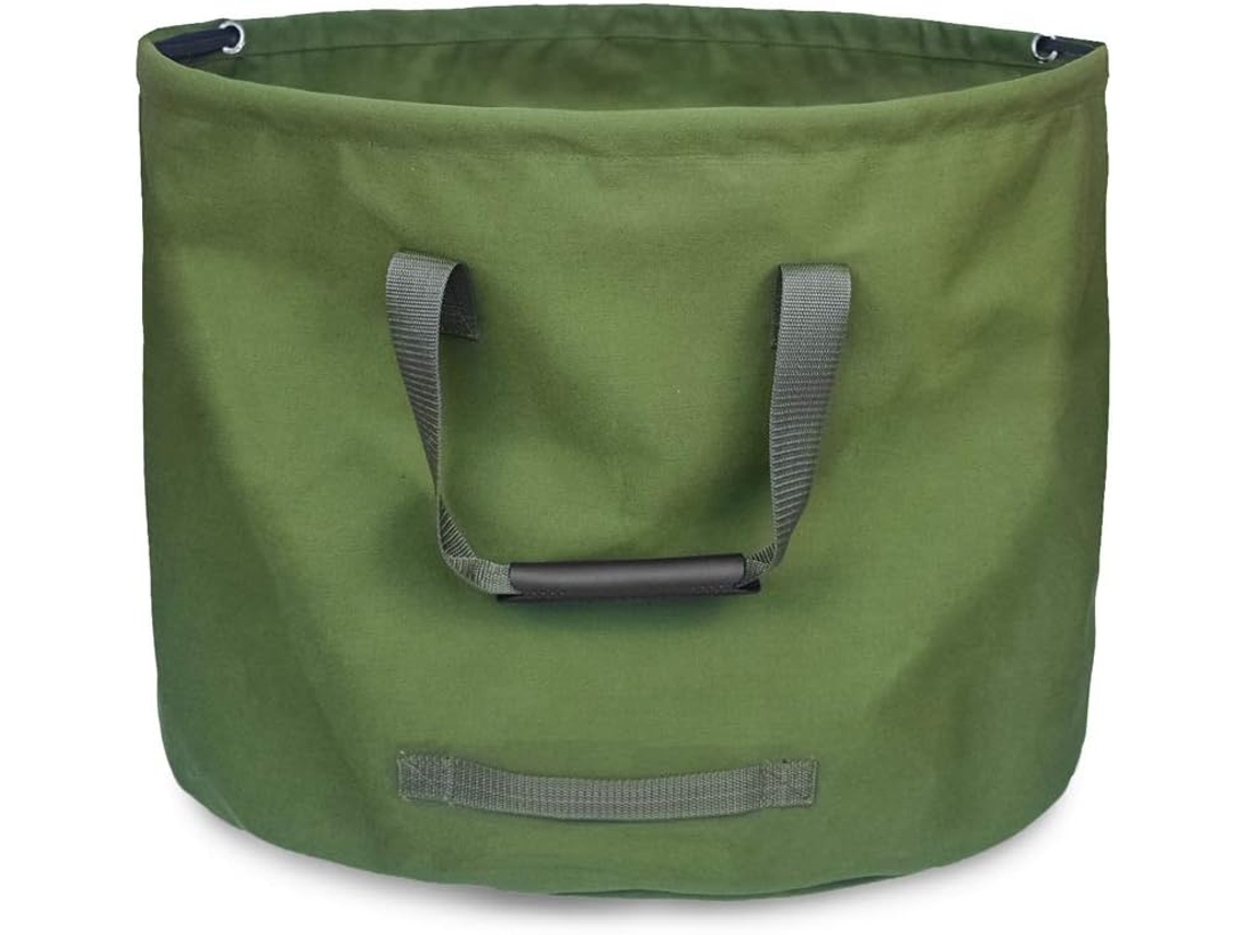 Saco De Jardim Dobrável 63 Galões, Lixo Reutilizável E Resistente Com
