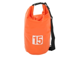 Saco Seco À Prova D'água 15l Laranja Portátil Plegável