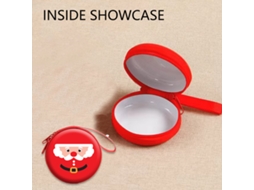 6 Portas-Moedas Miniatura Natal com Zíper e Decoração de Natal RNEMITERY
