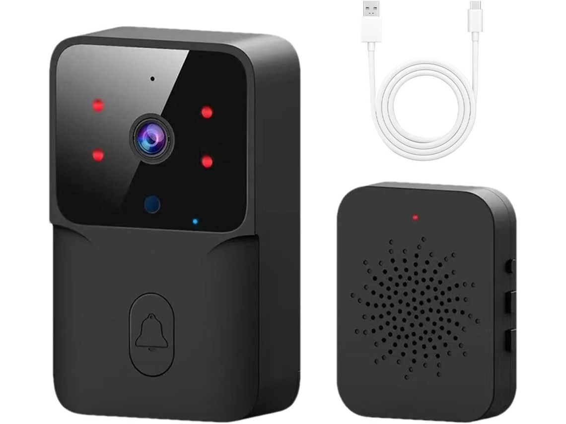 Campainha Com Vídeo, Câmera De Porta Com Vídeo