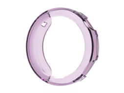 Capa Para Huawei Watch Gt5 Pro 42mm Com Proteção Lateral, Em Tpu Macio E Flexível. Roxo Hexinyigjly