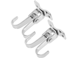 Conjunto De 2 Ganchos Teto Em Aço Inoxidável Sosoport Para Suporte Pla