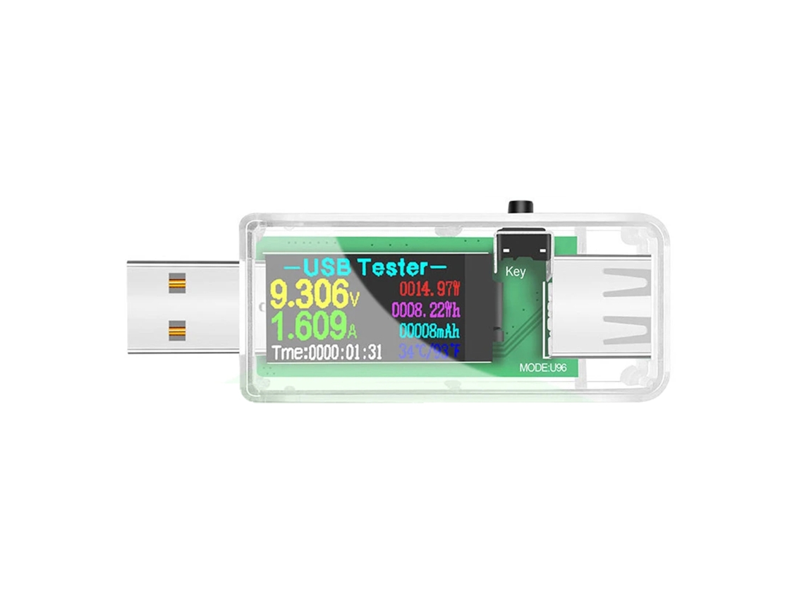 Probador Usb 13 Em 1 Indicador De Voltaje Y Corriente Pantalla Lcd Preciso Portátil