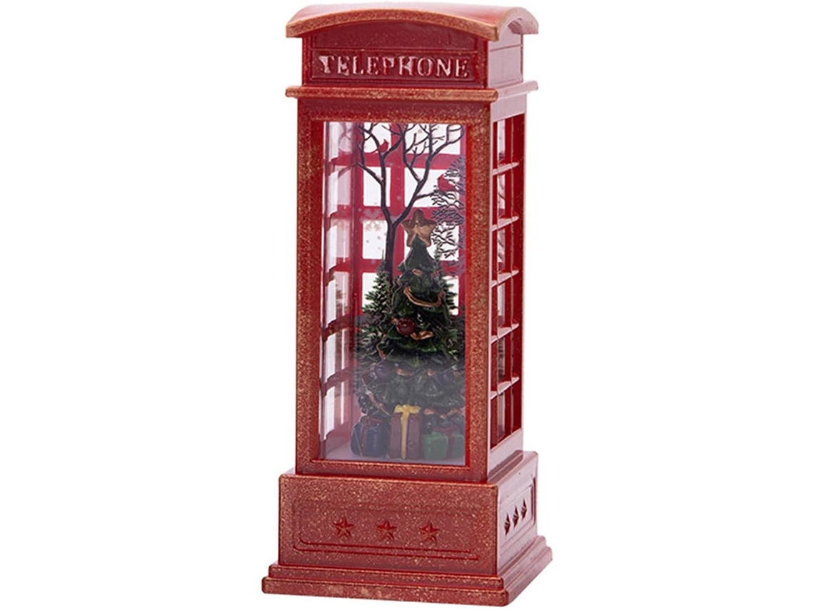 Lâmpada de Mesa Lantern Christmas com Neve LAXISCREED