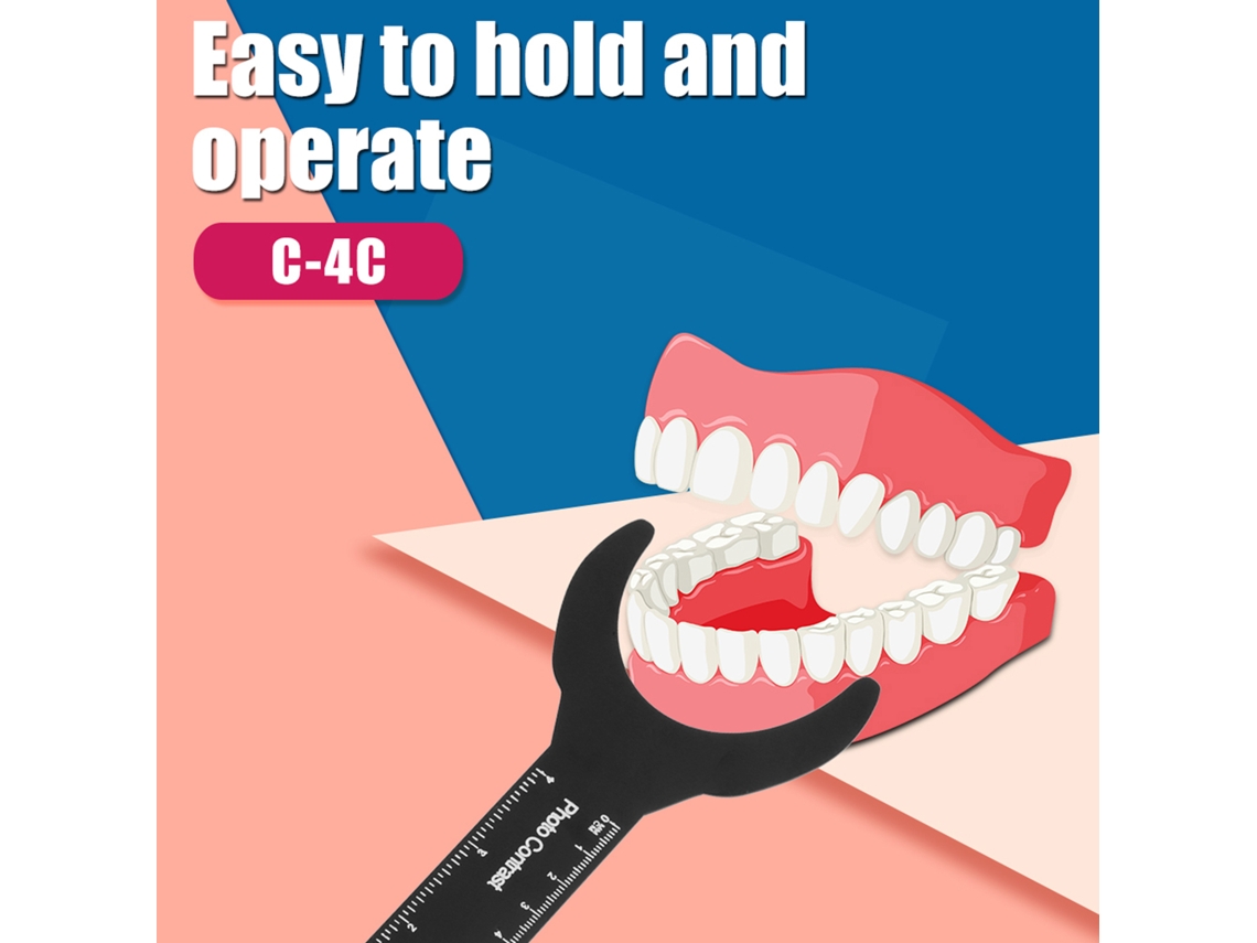 Laxiscreed Quadro De Comparação Fotográfica Dental Para Ensaios Orais E Fotografias Palatais