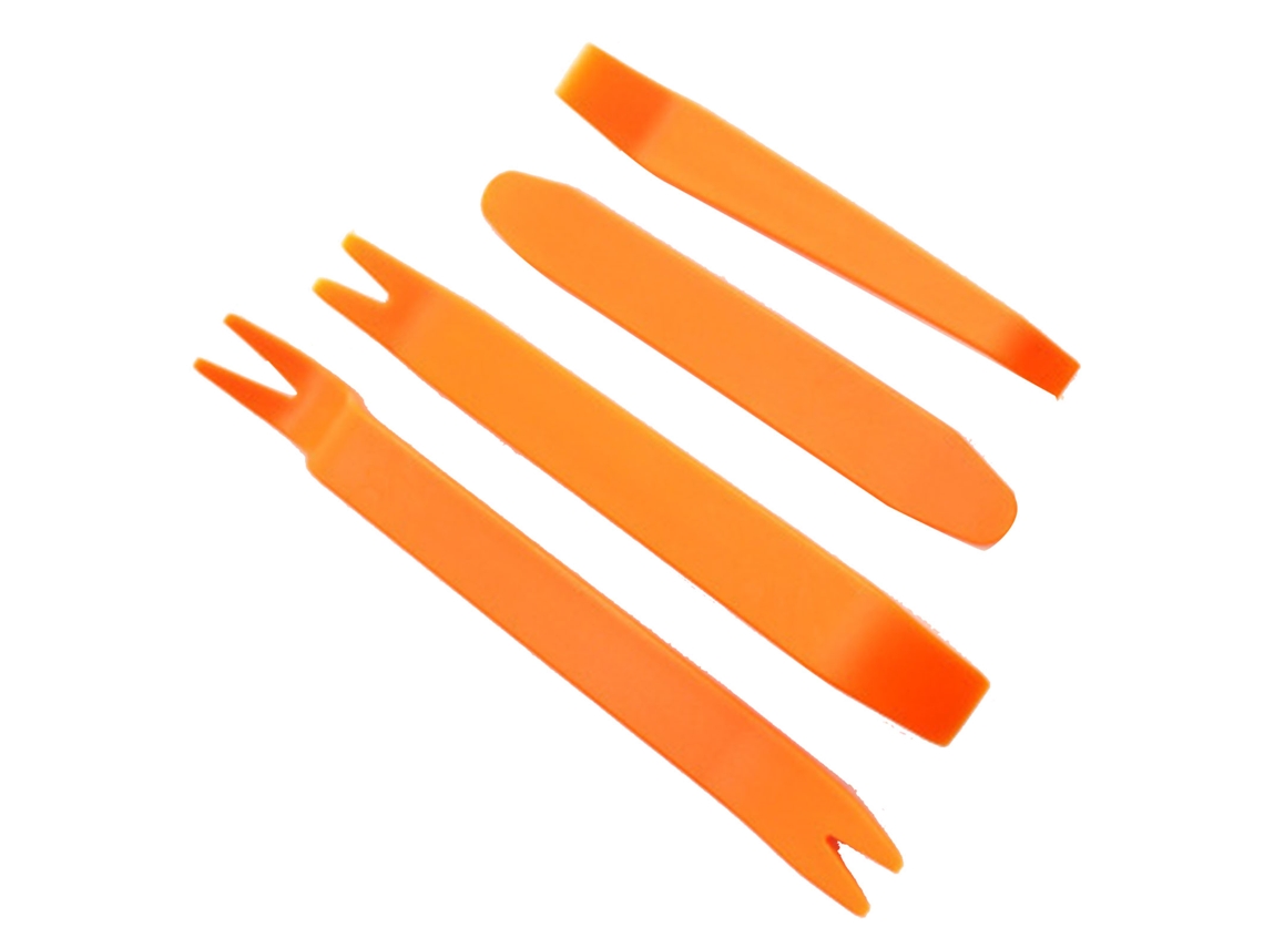Kit De Ferramentas De Palanca De Plástico Para Desmontagem E Instalação De Painéis Internos E Clips De Carro
