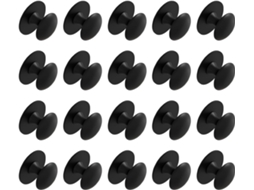Conjunto De 20 Puxadores Aço Inoxidável Para Armários, Autoadesivos, Sem Necessidade De Furar, Design Moderno E