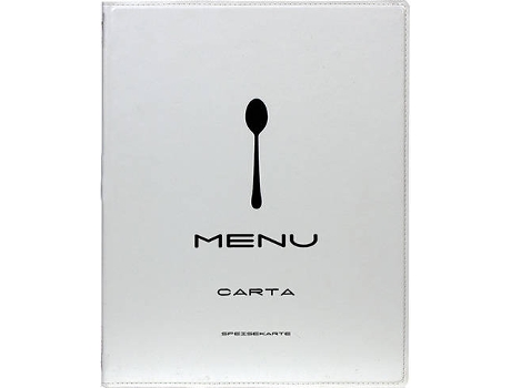 Suporte para Menu  MC-TRA4-Wt em Pele