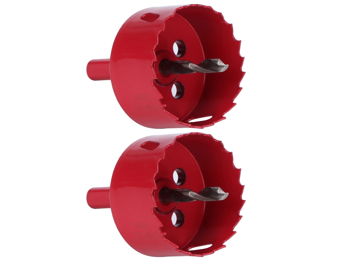 Conjunto De 2 Serras Copo 53 Mm Para Colmeias, Abridor Orifícios