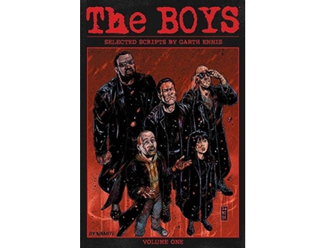 Livro BOYS Scriptbook Volume 1 de Garth Ennis (Inglês)