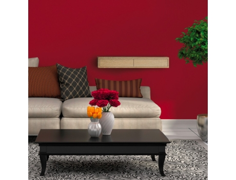 Prateleira de parede com 2 gavetas sala de estar design moderno Domino Maxi