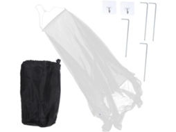 Tenda Com Rede Mosquiteira Para Cama De Casal, Ideal Para Camping E Proteção Eficaz Contra Intempéries, Para Uso Interno