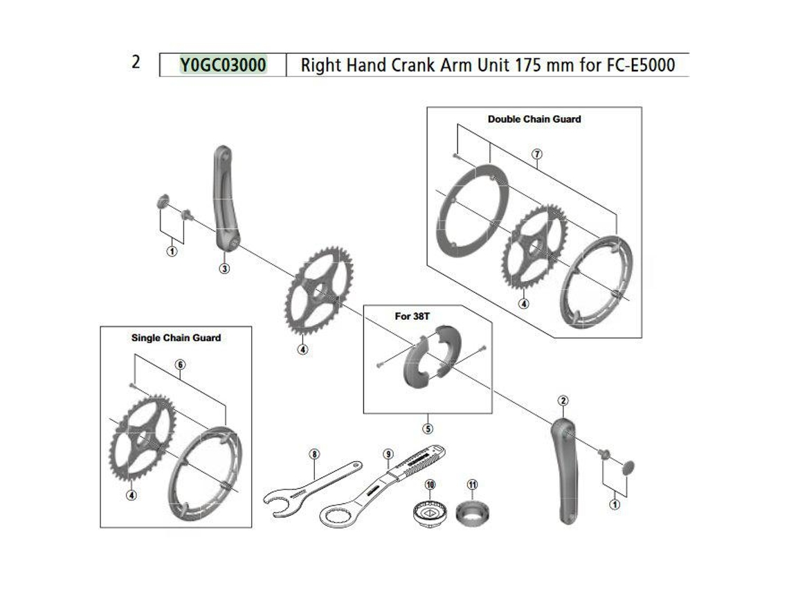 Shimano Steps E5000 Right