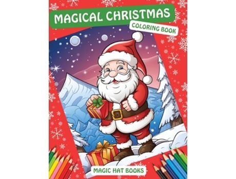 Livro Magical Christmas Coloring Book de Books (Inglês)