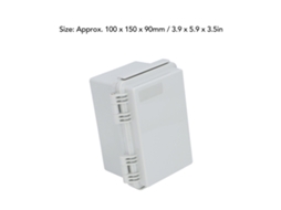 Caixa Elétrica Outdoor Laxiscreed Ip67 À Prova De Água Em Plástico Abs Resistente