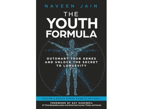 Livro The Youth Formula Outsmart Your Genes and Unlock the Secret to Longevity de Naveen Jain (Inglês)