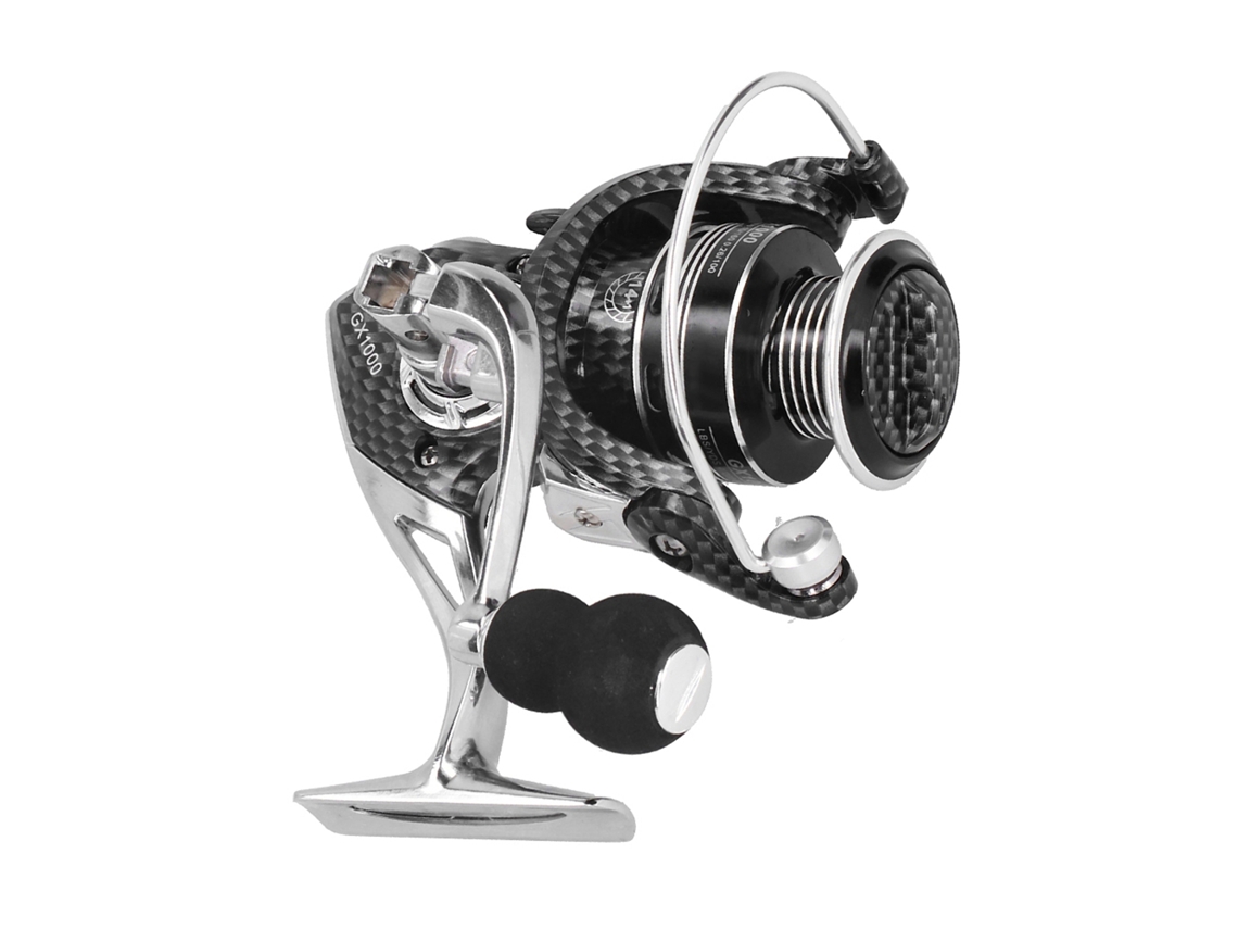 Carretel de Metal Rotativo, Vara de Pesca Marítima Isca, Sem Folga, Duplo Rolamento, Acessórios Para Carretel Gx1000 Slowmoose