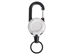 Chaveiro Retrátil Resistente Com Clipe, Porta-crachá Anti-perda Para Uso Em Trilhas, Trabalho E Atividades Ao Ar Livre.