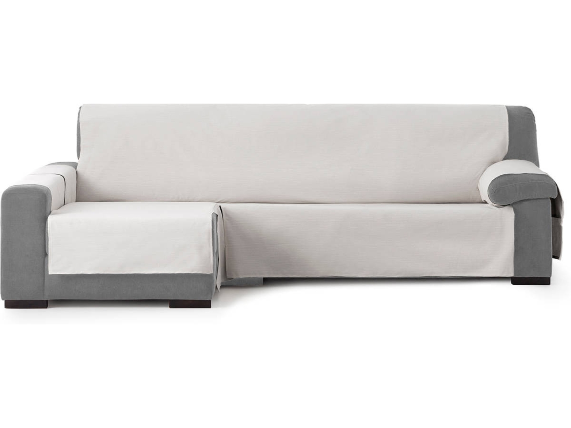 Capa Impermeável para Chaise Longue orientação esquerda Emma (240 cm - Cinzento)