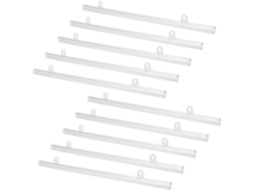 Fita Adesiva De Pvc Galpada Para Pendurar Pôsteres, Com 10 Unidades, Ganchos E Correntes, Ideal Para Displays De