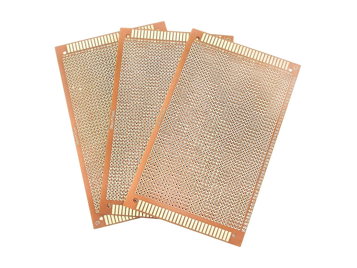 10 Placas De Circuito Impresso De Um Lado Protótipo Faça Você Mesmo Slowmoose (9x15 Cm)