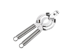 KOFIHETY Utensílio De Cozinha Multifuncional, Abridor De Latas Manual Com Design Ergonômico, Perfeito Para Vários Potes E Garrafas, Construção Em Aço Inoxidáve