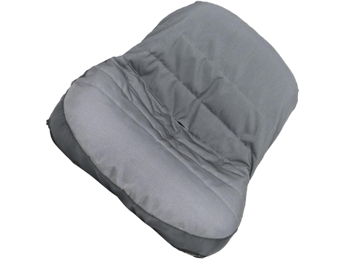 Capa De Assento Em Tecido Resistente, Sem Apoios De Braço, Com Compartimento Para Armazenamento.