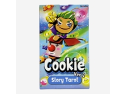 Jogo De Tarot Cookie Story 2 - 79 Cartas, 12x7 Cm, Papel, Tarot Espanhol
