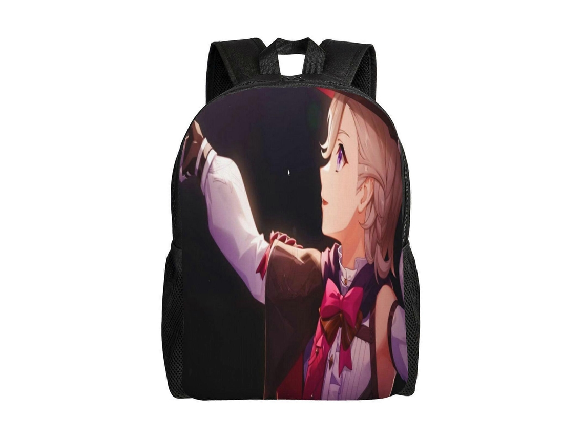 Mochila F361 Genshin Impact Para Escola E Trabalho, Leve E À Prova Dágua, Mochila Estilosa Para Estudantes E Adultos. Olysi Shop