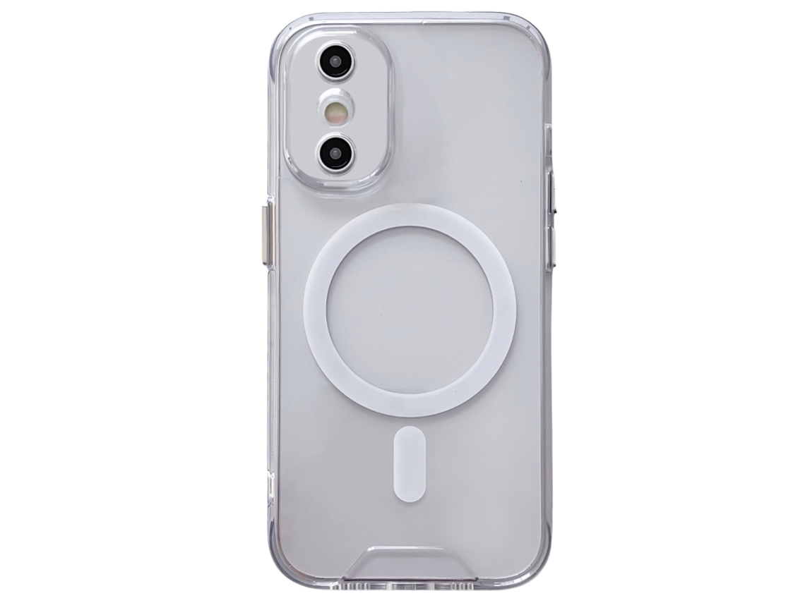 Capa Híbrida Tpu Acrílico Para Iphone Xs - Space - Magsafe