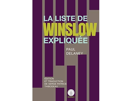 Livro La liste de Winslow expliquée Essais Et Documents French Edition de Paul Delaney (Francês)