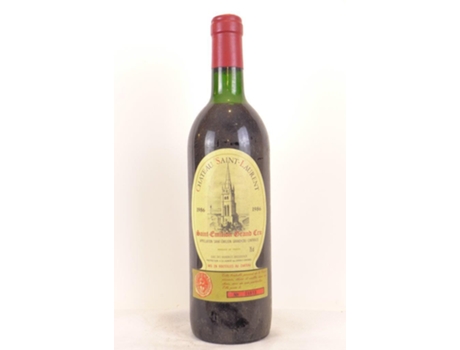 Vinho Tinto CHÂTEAU SAINT-LAURENT 1986 (75 cl - 1 unidade)