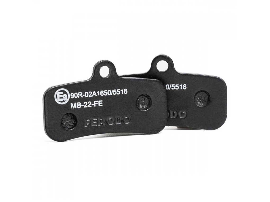 Pastilhas de Freio a Disco de Resina para Bicicleta Elétrica Shimano 4P/Tektro/Trp Prateadoferodo