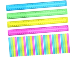 Pacote Com 32 Réguas De 30 Cm (12 Polegadas), Réguas Métricas De