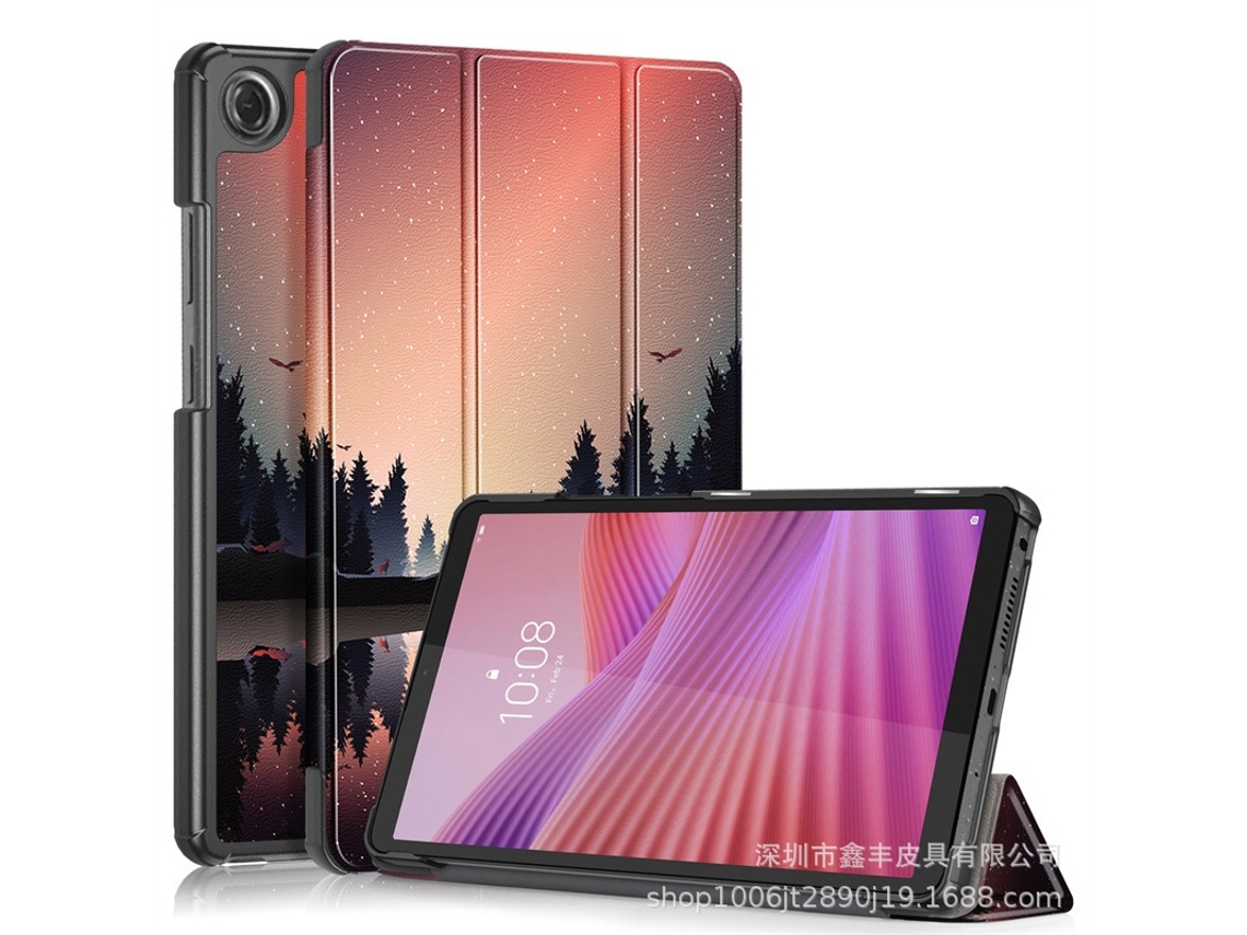 Capa Para Tablet Lurelia, Compatível Com Lenovo Tab 10.1 2025 Tb 311fu, Couro Sintético, Dobrável Com Suporte, Dissipação De Calor