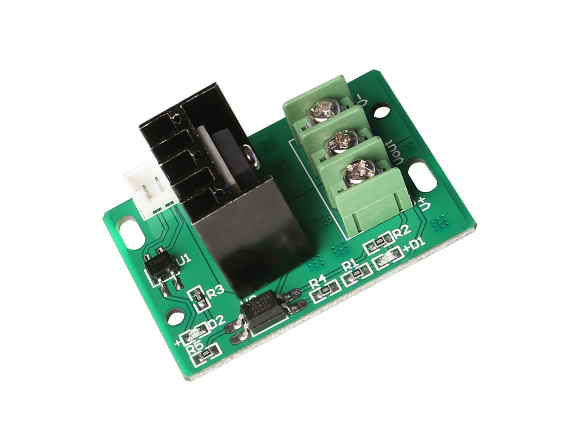 Módulo de Potência para Cama Aquecida 12/24v para Impressoras 3d Cr 10/cr 10s Acessório de Cama Quente