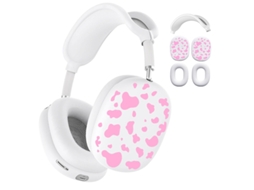 Capa de Silicone para Airpods Max Estampado de Vaca Tpu Resistente a Arranhões CZHHMART
