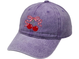 Boné de Beisebol ajustável em algodão com laço de frutas para atividades ao ar livre, hip hop e dança SFUSHOS