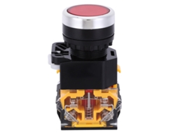 Conjunto 5 Interruptores Botão 22mm 37 440v Reset Automático