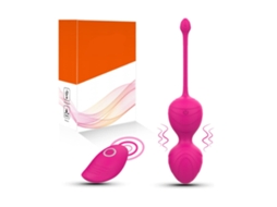 Bolas Kegel À Prova Dágua De Silicone De Vibração Para Tintamulheres (rosa)