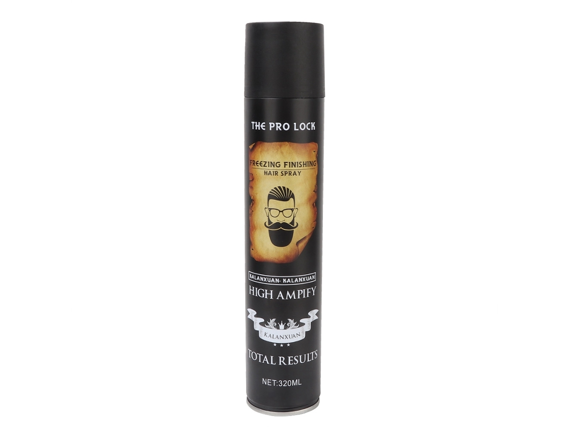 Spray De Modelagem Para Cabelo Masculino 320ml - Fixação Forte, Textura Mate E Fragrância Natural
