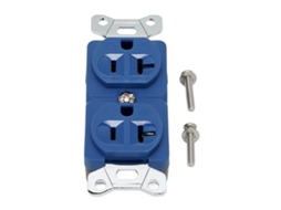 Tomada duplex de cobre puro 20A, para equipamentos de som | S/MARCA