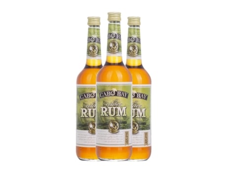Rum WILHELM BRAUN Cabo Bay Echter Rum (1 L - 3 Unidades)